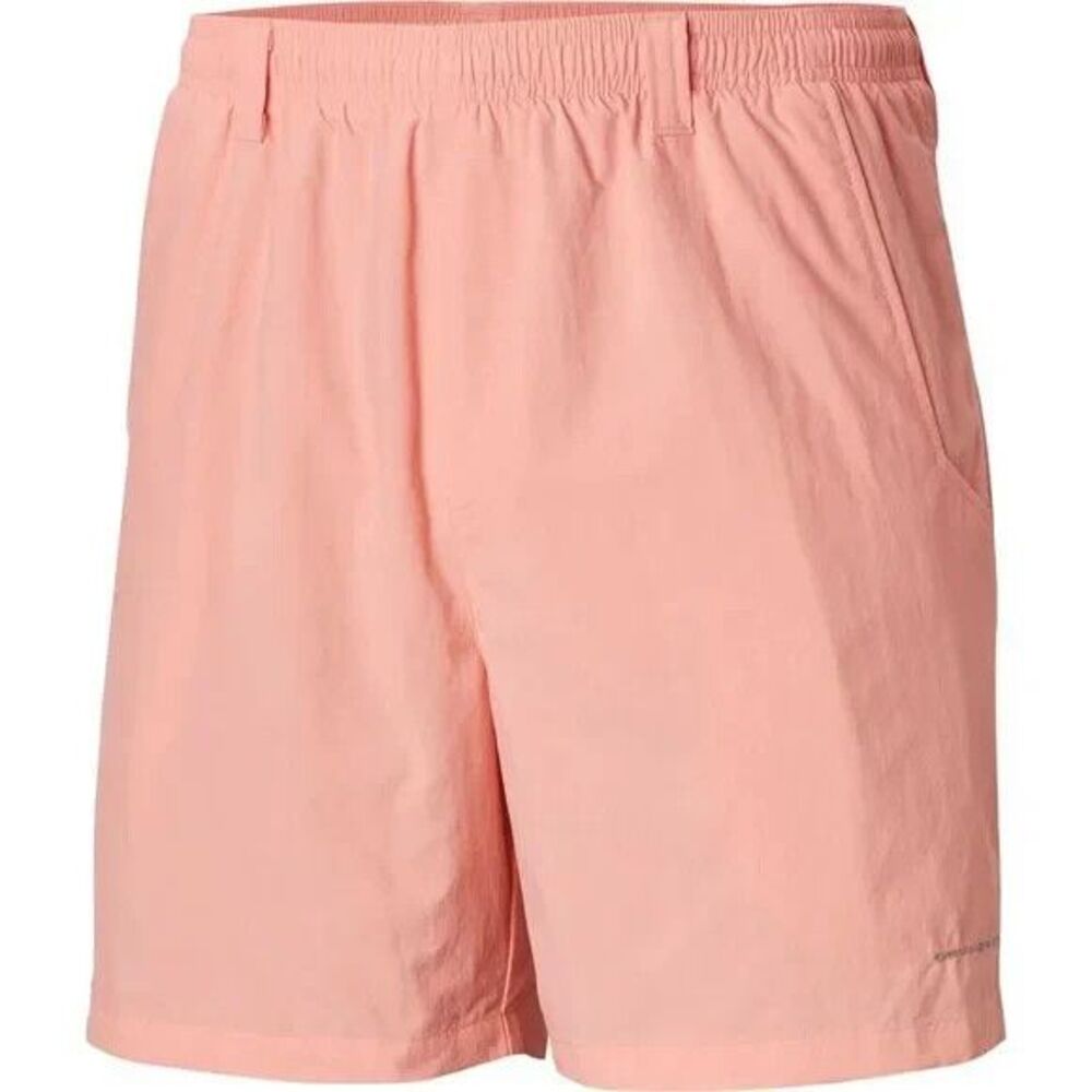 Columbia Men's 8" Back Cast III Gulf Stream Omni Shade Water shorts Peach XXL